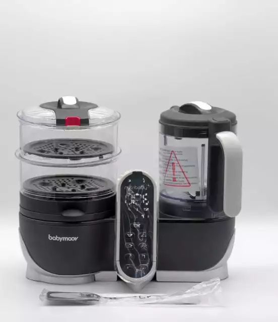 Babymoov Nutribaby Plus industrial gris preparador de alimentos para bebés 2200 m