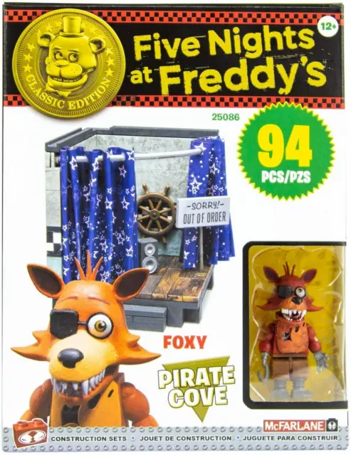 Five Nights at Freddy's EXCLUSIVE WEST HALL CONSTRUCTION SET FNAF