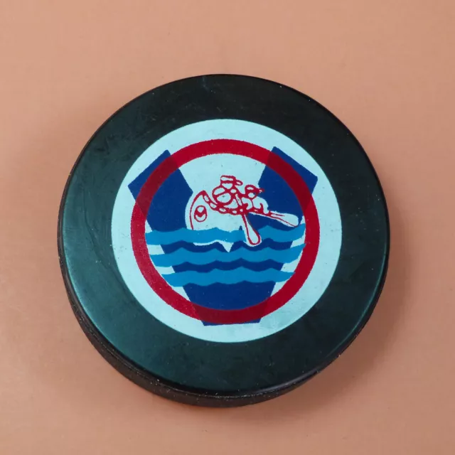 VOYAGEURS HALIFAX NOVA SCOTIA AHL Official Hockey Puck Vintage 1970's - 1980's