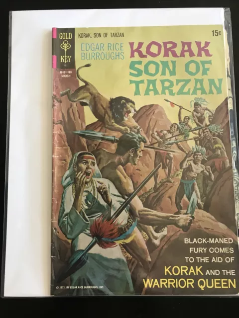 Korak Son of Tarzan Gold Key Comics As pictured