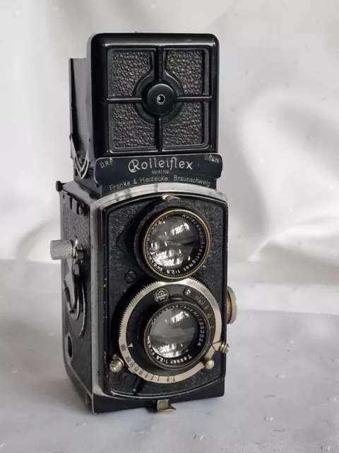 Rolleiflex 4x4 Baby, Tessar 2.8, Modell 414, funktioniert, vintage, alte Kamera,
