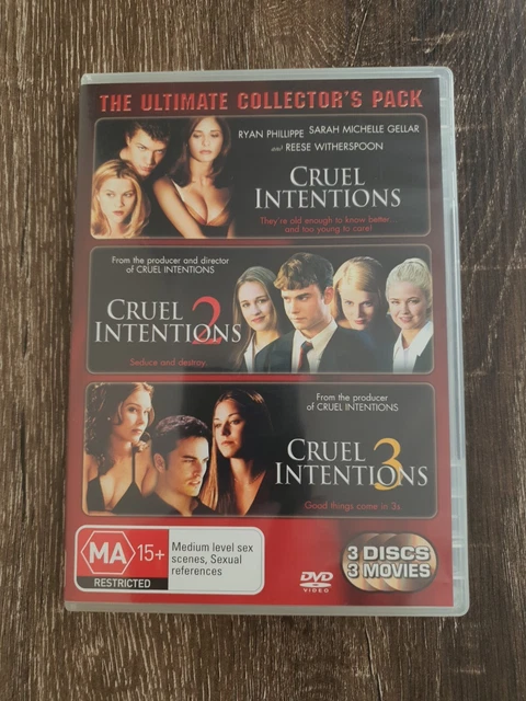 Cruel Intentions (Ultimate Collector's Edition, 3DVD 1999) Ryan Phillippe As New