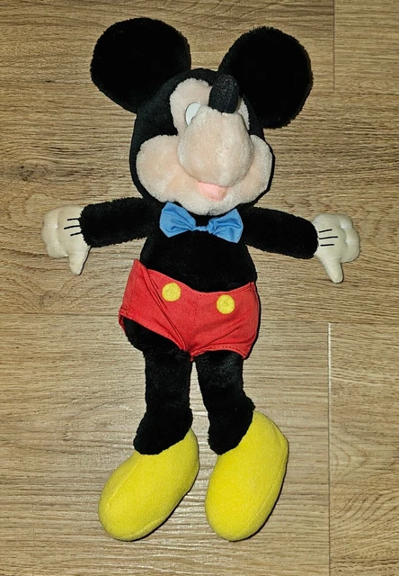 VINTAGE MICKEY MOUSE Floppy Plush Doll by Applause Walt Disney