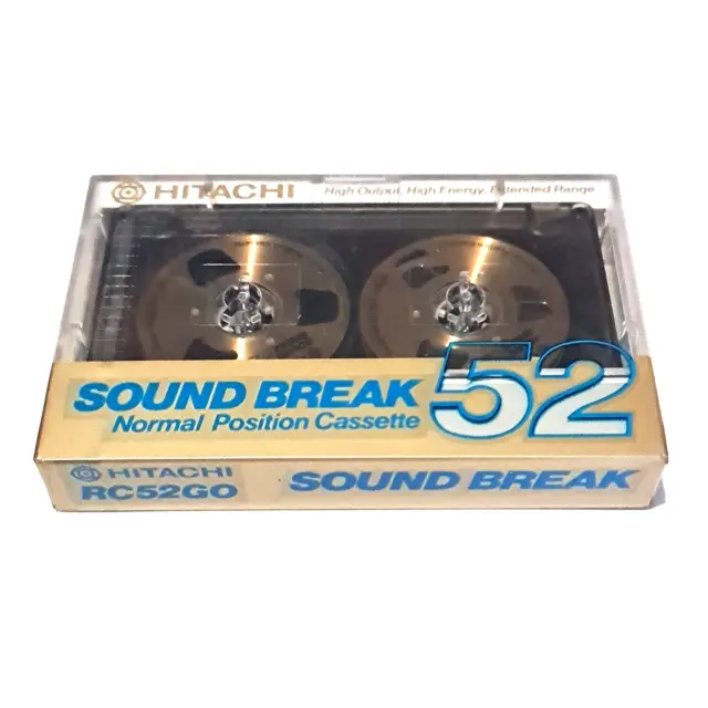 HITACHI SOUND BREAK 52 REEL TO REEL RC5250 Blank Audio Cassette