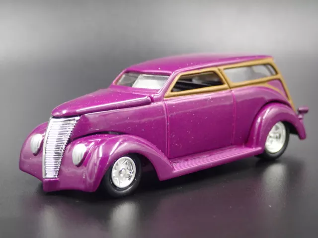 1937 37 Ford Boxotica Personnalisé Chaud Tige 1:64 Echelle Collection Diorama