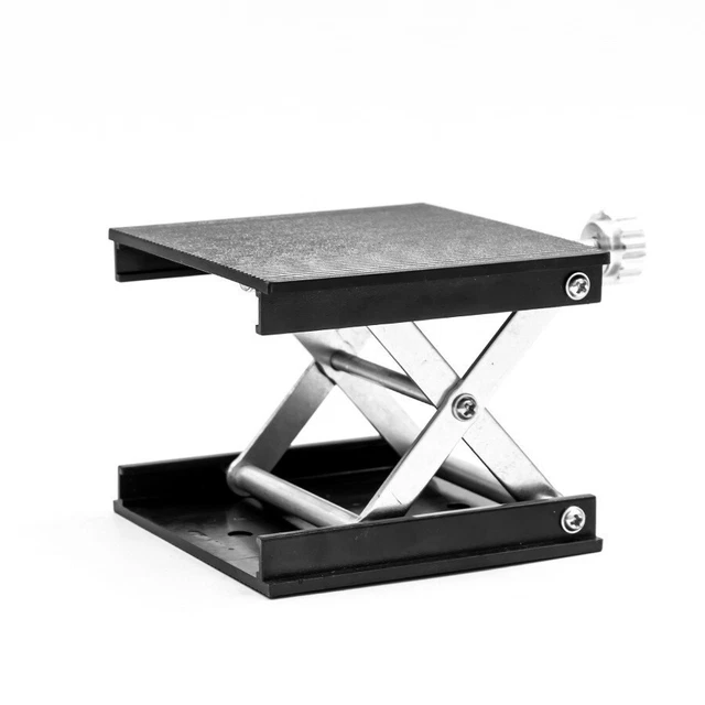 9CM Aluminum Router Lift Table Engraving Woodworking Lab Lifting Stand Rack UK