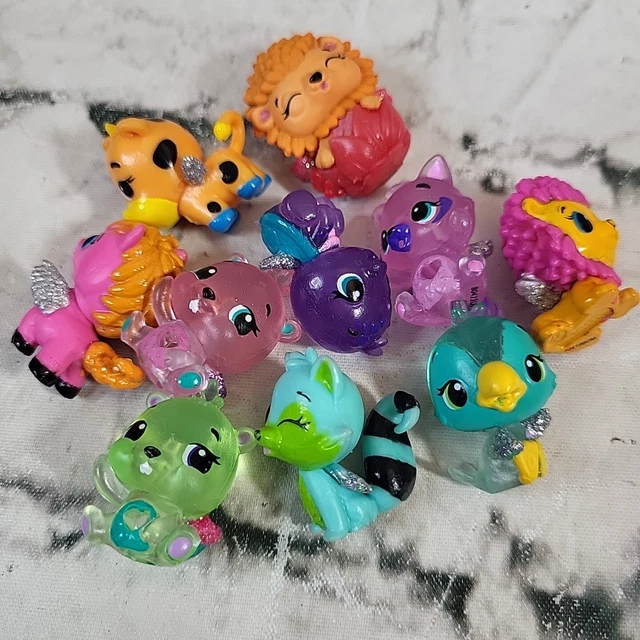 Hatchimals Lot of 10 Figures Mini Animal Toys Collectibles