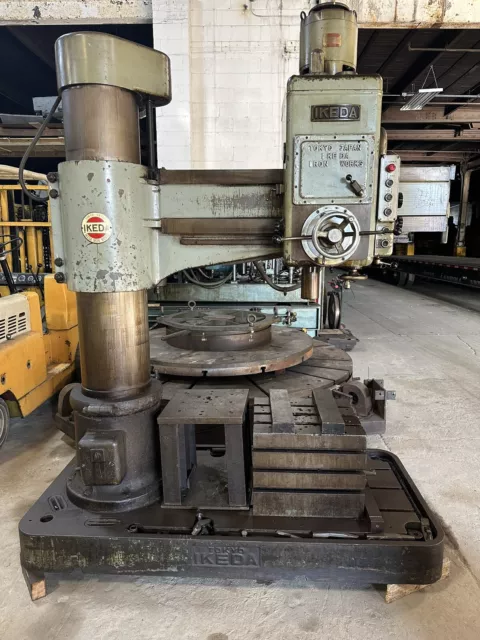 Large Johansson Mold maker Radial Drill with two tables