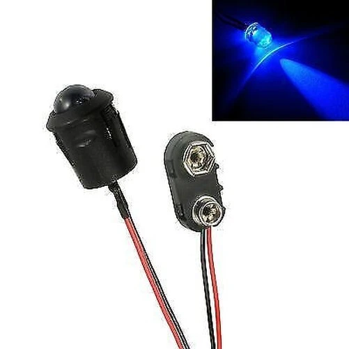 Relais Clignotant LED Moto 12V - Avec Beeper Intégré - Pour Feux Clignotants Bleus, Installation Facile 2 Broches - 6