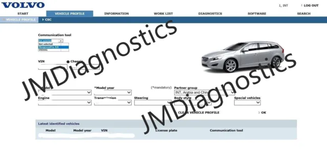 Volvo Vida DICE Diagnostic Laptop With OBD2 Cable Plus Additional Software. 3