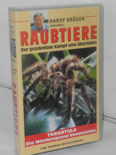 Raubtiere - Tarantula - Die Möderspinne Venezuelas - VHS Kassette