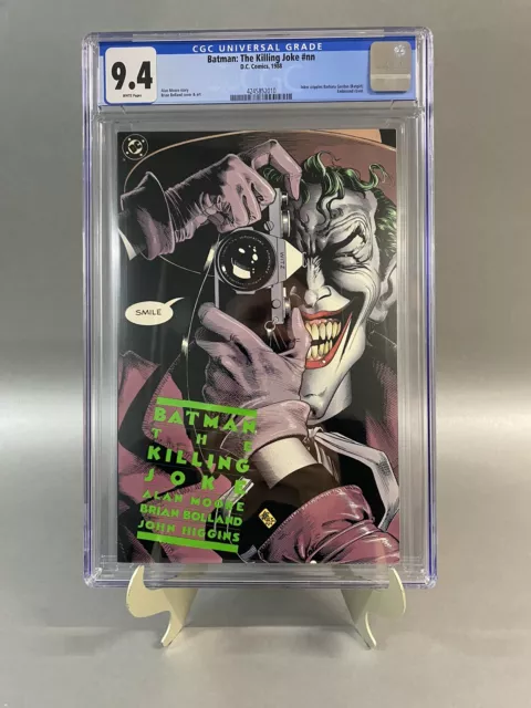 Batman: The Killing Joke #nn CGC 9.4 WP NM 1st Print 1988 DC Comics Newly Graded