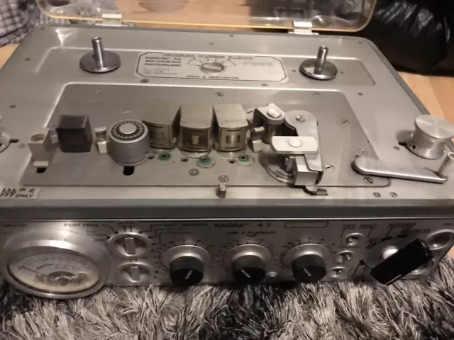 NAGRA 4.2 REEL to reel tape recorder good condition with external power  supply £850.00 - PicClick UK