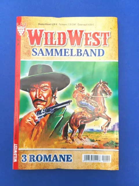 Kelter Western WILD WEST Sammelband  Nr.89    3 spannende Wild-West-Romane  NEU