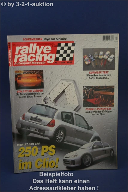 COFFRET Clio Super 1600 Renault Simon JEAN-JOSEPH Rallye d'Allemagne