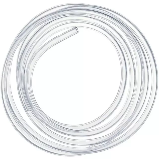 Tuyau PVC Souple Transparent 3 Mètres, 10 × 12mm Tube Flexible de Pression