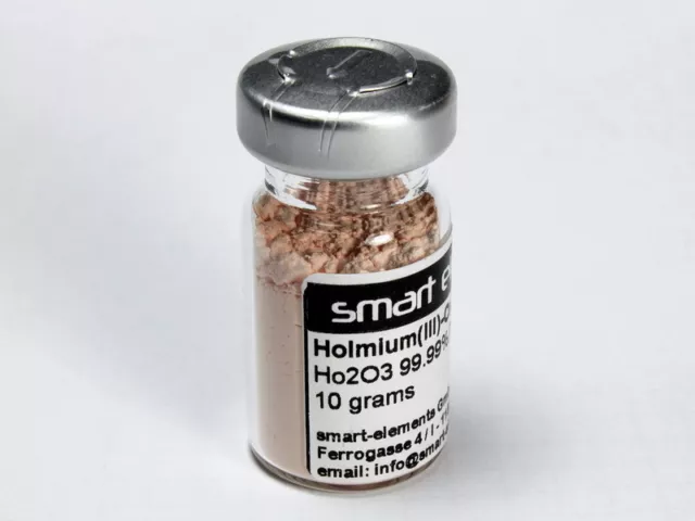 10g Holmium(III)-Oxid - Holmium Oxide 99,99% - Seltene Erden - Rare Earth oxide