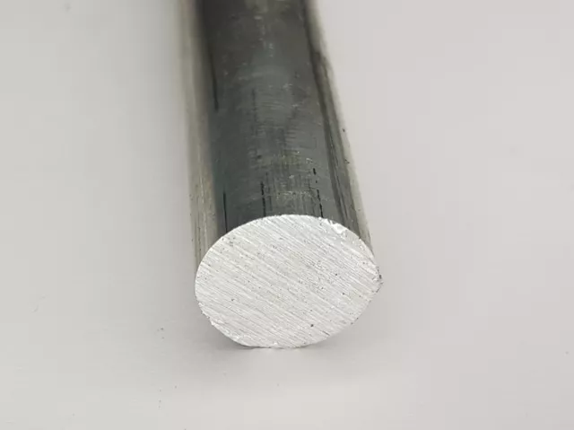 Aluminium Barre Al99,5 Rundstangen 15mm Diamètre 50-1000mm Pur Tige Alu Anoden