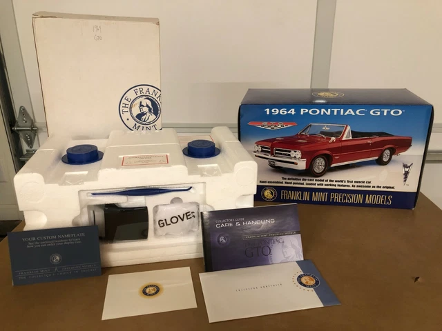 FRANKLYN - フランクリン ミント 1964 Pontiac GTO 1964 Pontiac GTO convertible; 1/24 scale; FRANKLIMN Mint | eBay