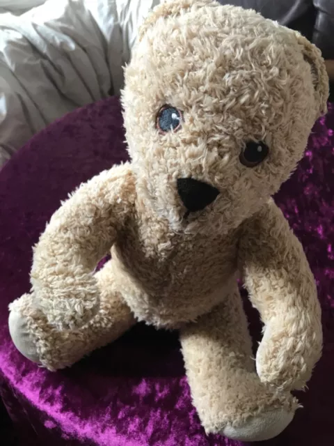 Vintage Teddy Bear 4 Way Jointed Moving Arms Legs Brown 41cm VGC