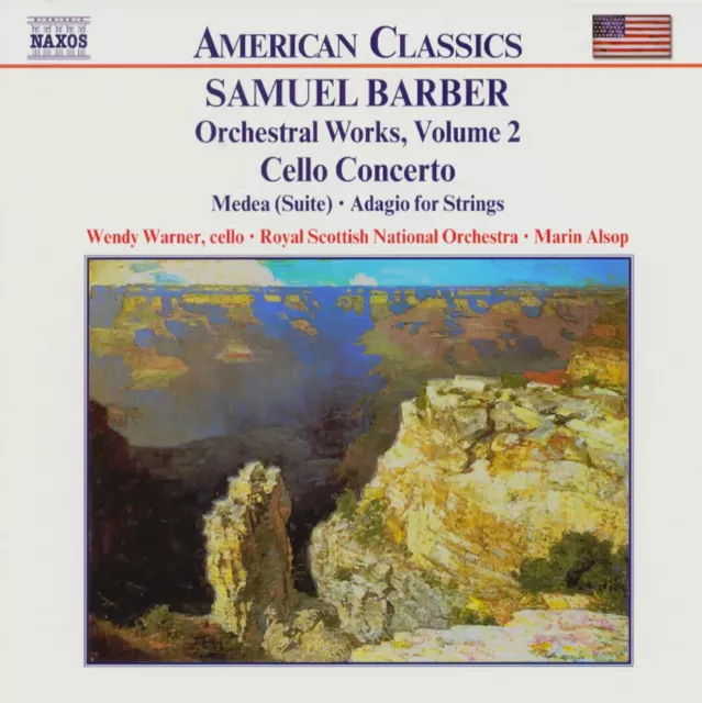 Barber: Orchestral Works, Vol. 2    *** BRAND NEW CD ***