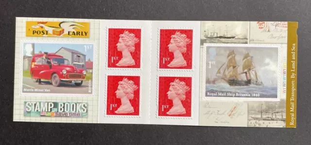 GB QE II, 2013, PM40, Royal Mail Transport, Fine Mint, MNH