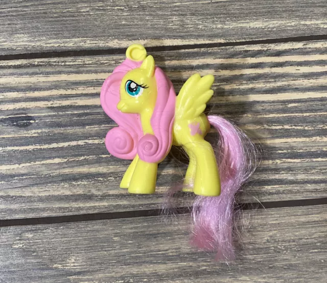 My Little Pony Fluttershy Yellow Pony with Pink Hair 3.25”