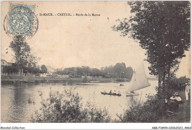 ABBP3-94-0198 - SAINT-MAUR - CRETEIL - bords de la marne
