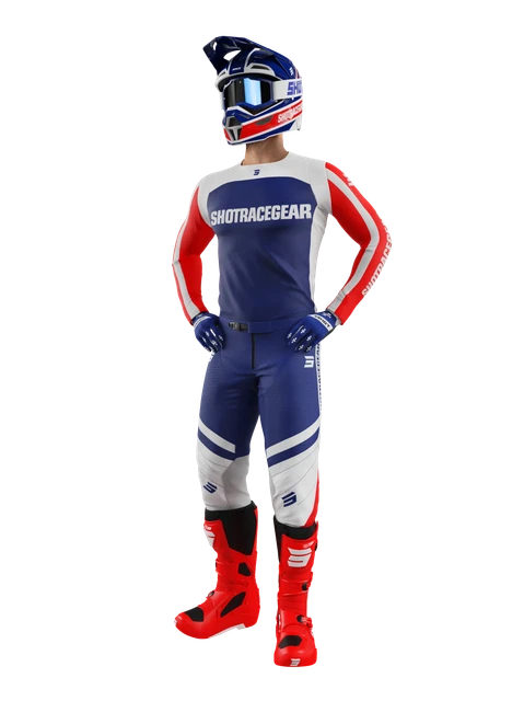 Set Enduro Husqvarna - Veste Et Pantalon Motocross - Respirant, Protection Genoux - Taille Homme/femme