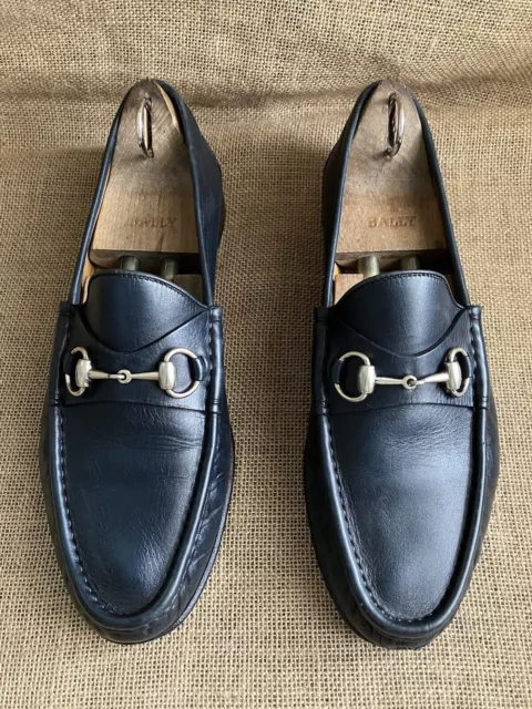 Gucci silver deals horsebit loafers