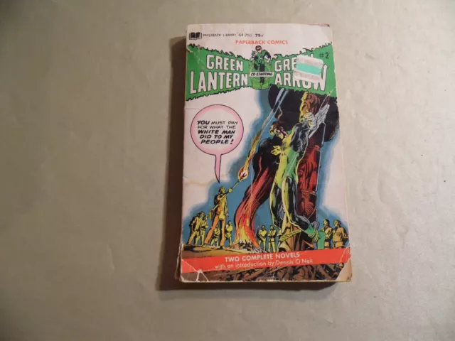 Green Lantern Green Arrow #2 (Paperback Comics 1972) 1st Print / Free USA Ship