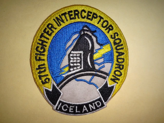 Cold War USAF 57th Fighter Interceptor Squadron In Iceland Patch