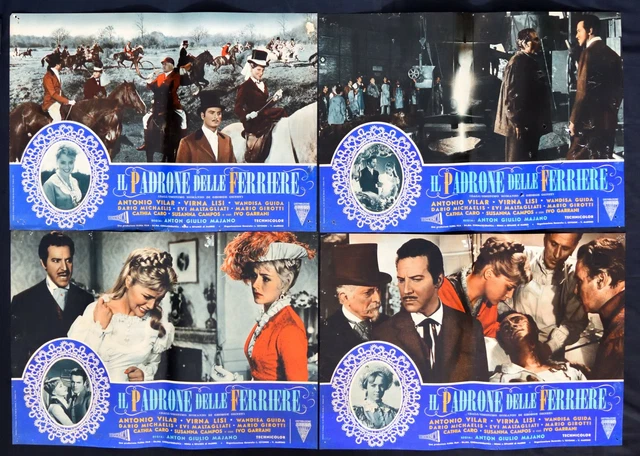Fotobusta Il Squires Delle Ferriere Terence Hill Virna Lisi Gemignani F17
