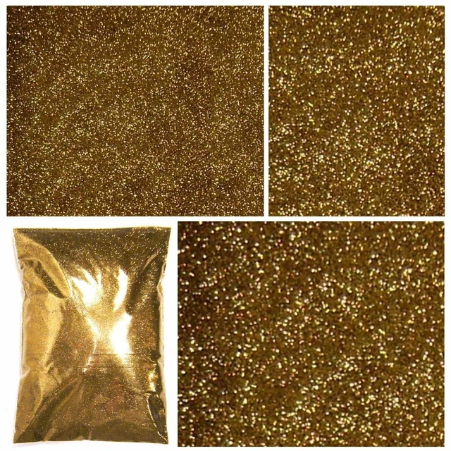 2 lb / 907g Golden Chestnut (Brown) Metal Flake .004" to .025" Bulk Paint Flakes