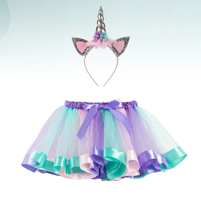 Tutu Skirt Set Little Girl Girl Child Kits Kids Girls Showing Costumes