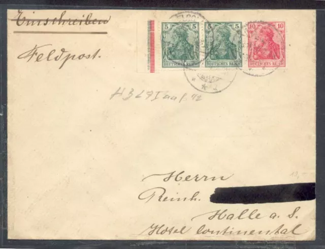 DR-ZusDr. HALBES HEFTCHENBLATT 9 Brief (Z3954