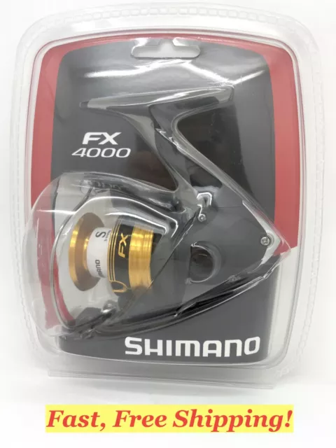 SHIMANO FX 4000 Spinning Fishing Reel FX4000FCC S-System Gear Ratio 5.2:1  NEW $34.99 - PicClick