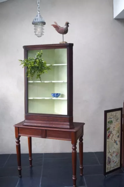 Antique Shelves Bookcase Georgian Mahogany 18th century Corner Shelves