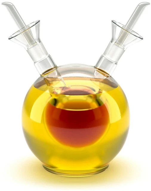 BALVI OLIERA DOPPIA Olio Aceto Ampolla Vetro Borosilicato 23669 Con - 8
