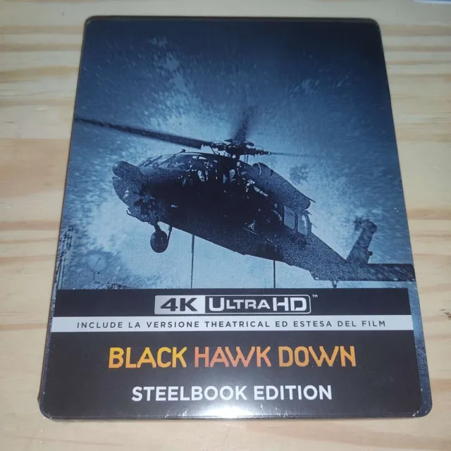 BLACK HAWK DOWN 4K STEELBOOK [4K UHD + Blu-Ray] - VF INCLUSE - NEUF