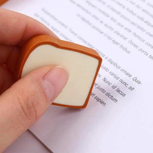 Bread Eraser Writing Drawing Eraser Art Pencil Erasers School Office Supplies