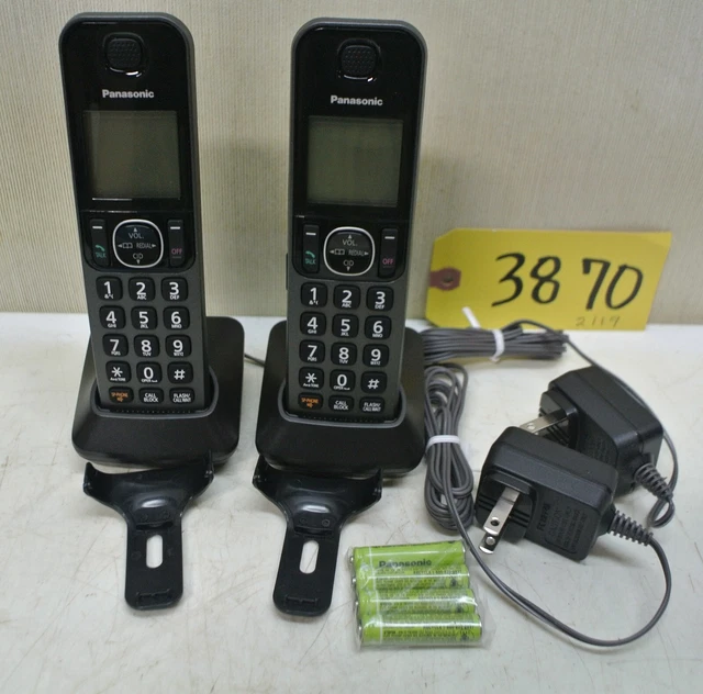 PANASONIC DIGITAL CORDED/CORDLESS Answering System KXTGF352C Phone 47