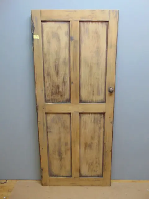 Pine Victorian Alcove Cupboard Door ref 96D