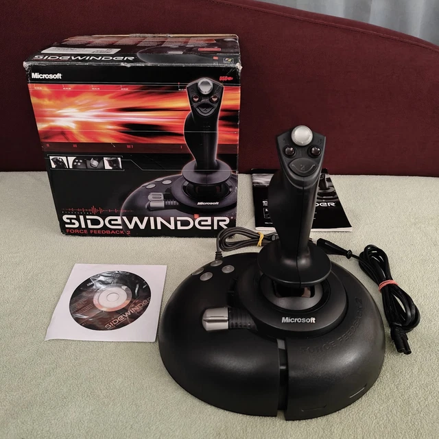 Joystick Microsoft Sidewinder 3D Pro - PC - Vintage, Boîte D'origine