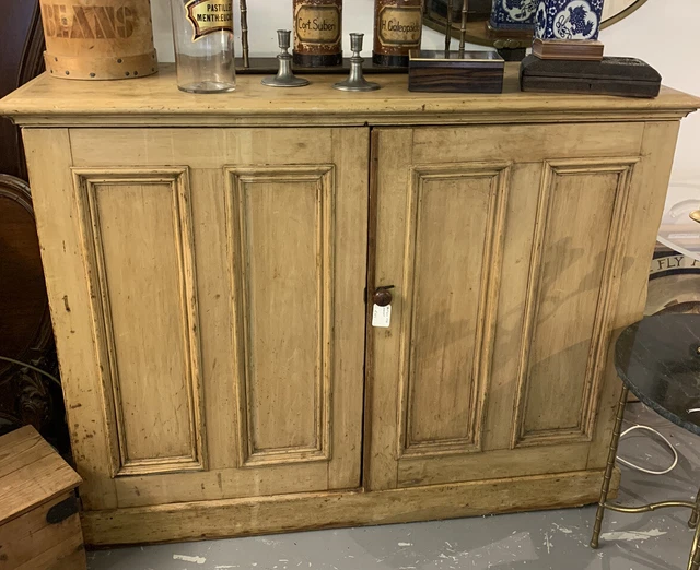 VINTAGE PINE CUPBOARD Antique Pine Furniture Old Pine Cupboard