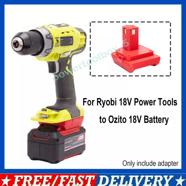 Ryobi to sales ozito battery adapter