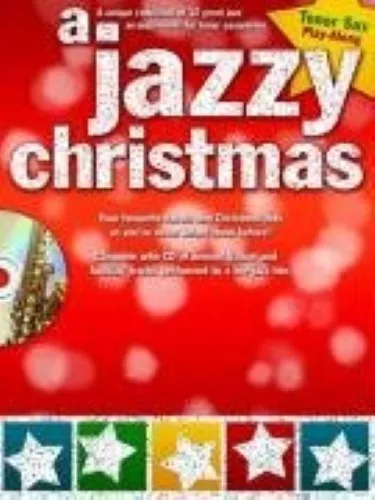 A Jazzy Christmas Tenor Saxophone Tsax Book/Cd, Various, New Book