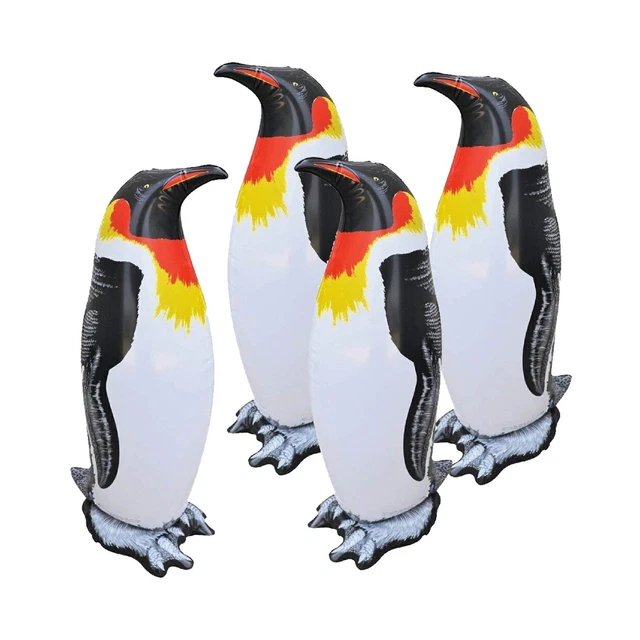 Jet Creations Inflatable Animals Penguin 20” Tall Best for Party Pool Supplie...