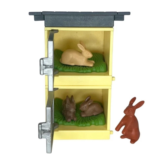 Playmobil 4066 - Clapier à Lapins Pour Ferme - Occasion, Complet Ou à Vérifier