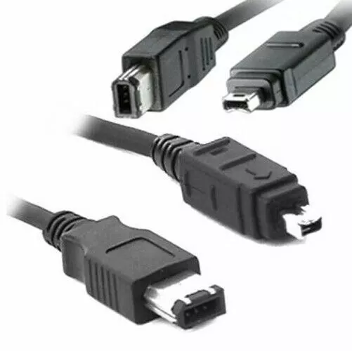 For canon  Camcorder Firewire iLink DV IEEE1394 4-6 Cable